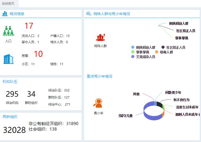 综治9+X管理系统开发